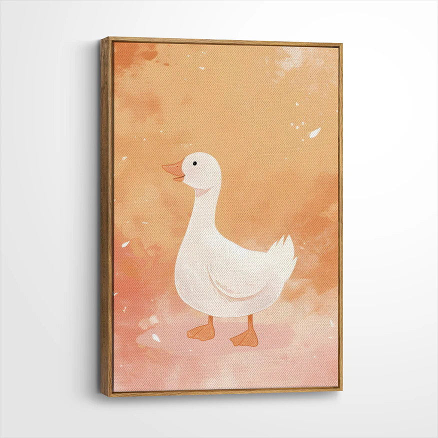 framed-canvas-brown-walnut