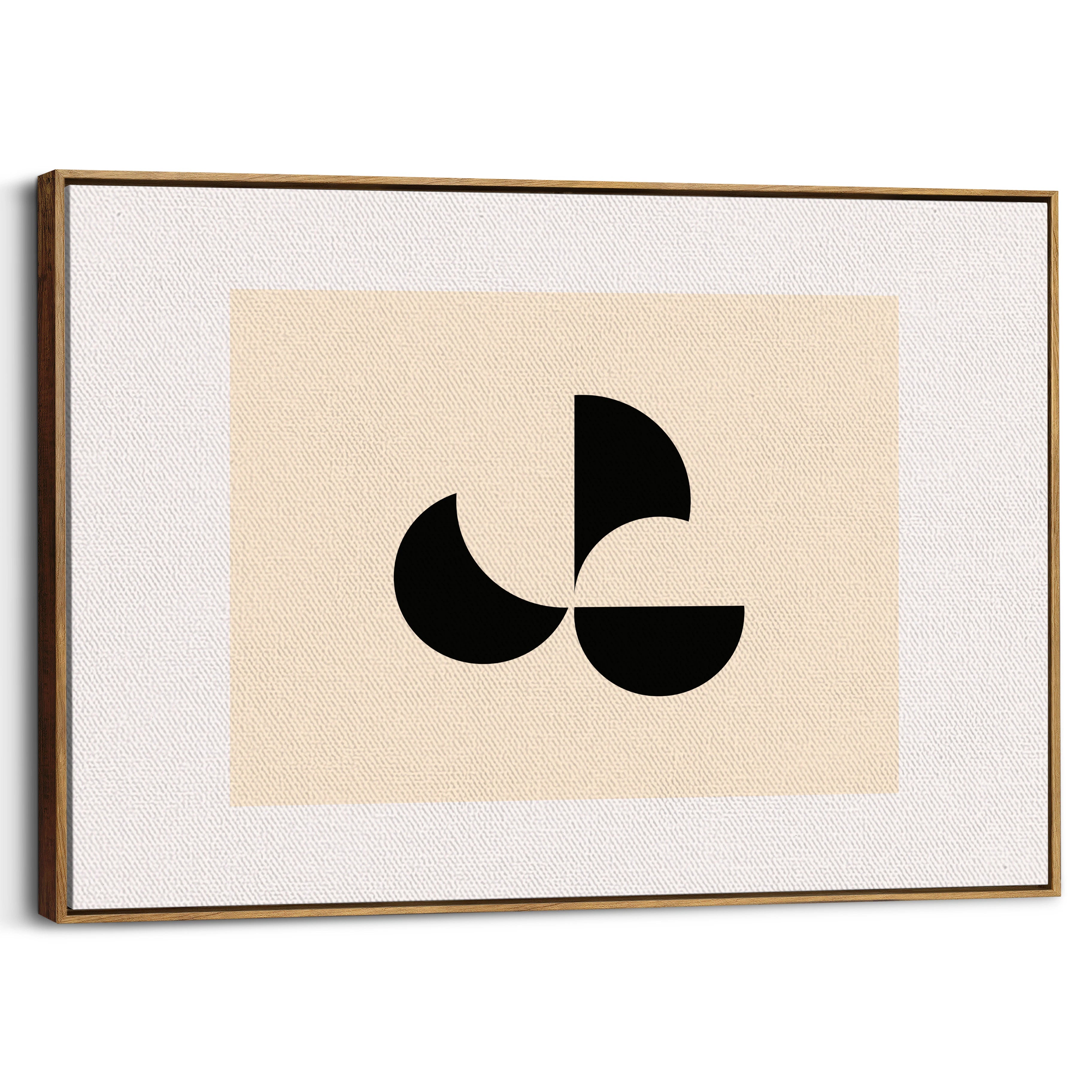framed-canvas-brown-walnut