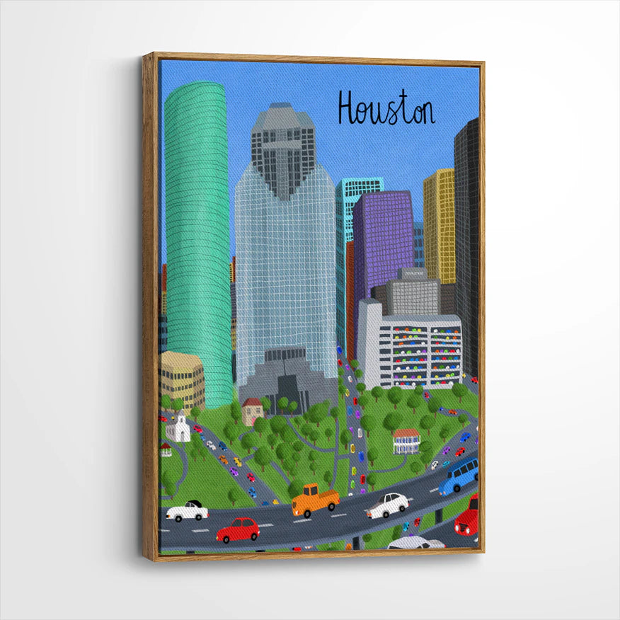 framed-canvas-brown-walnut