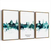 3-framed-canvas-brown-walnut