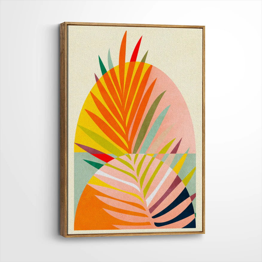 framed-canvas-brown-walnut