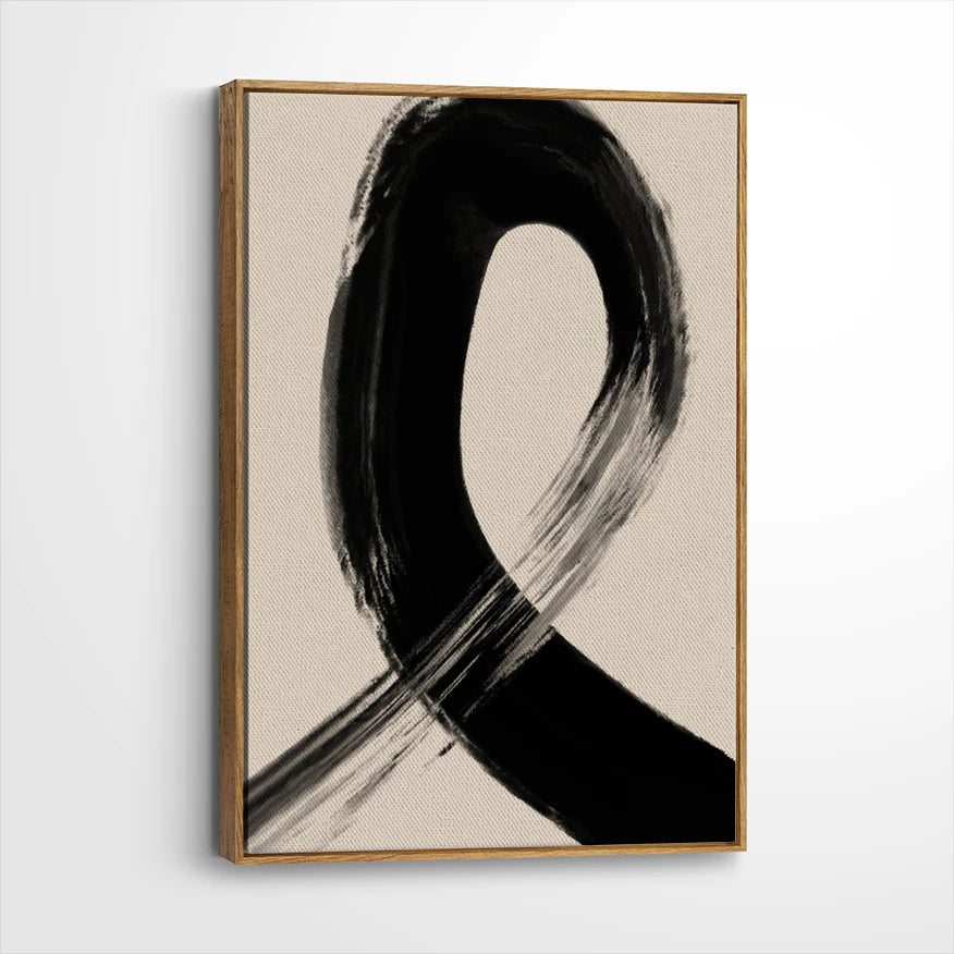 framed-canvas-brown-walnut