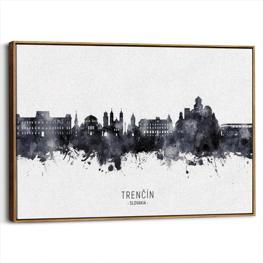 framed-canvas-brown-walnut