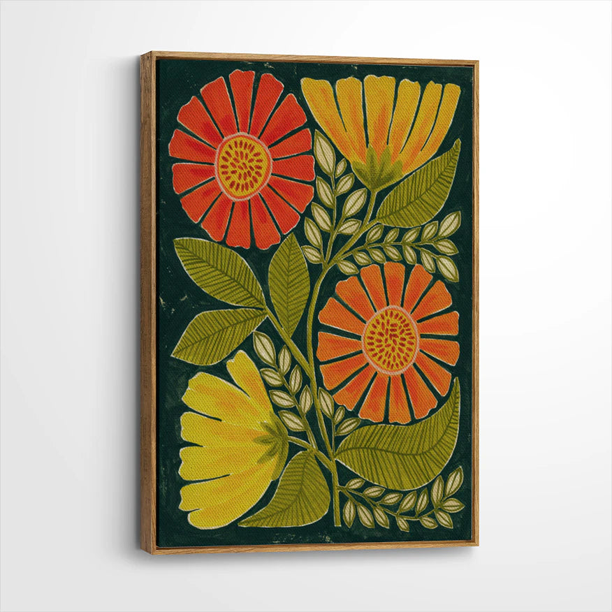 framed-canvas-brown-walnut
