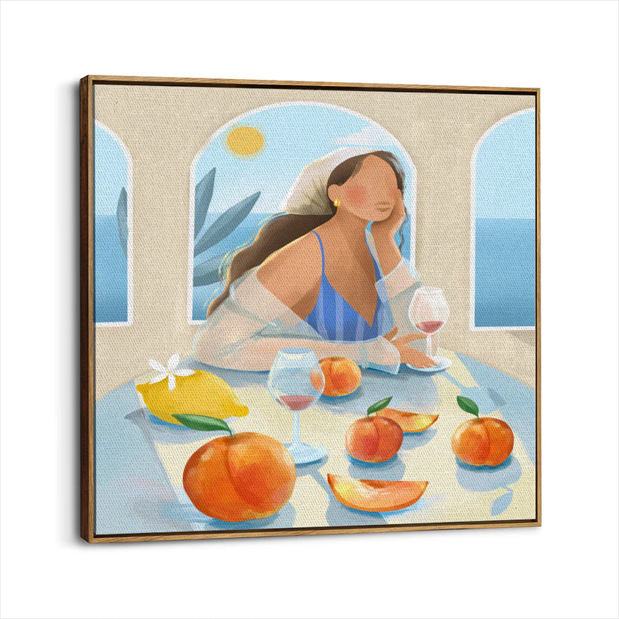 framed-canvas-brown-walnut