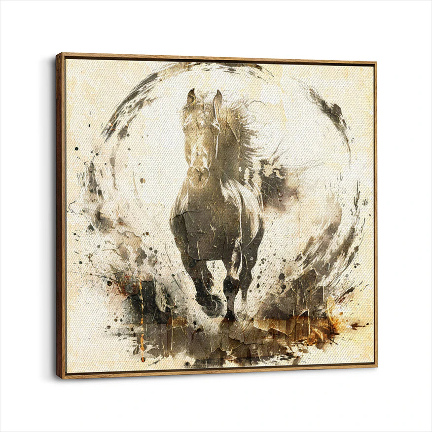 framed-canvas-brown-walnut