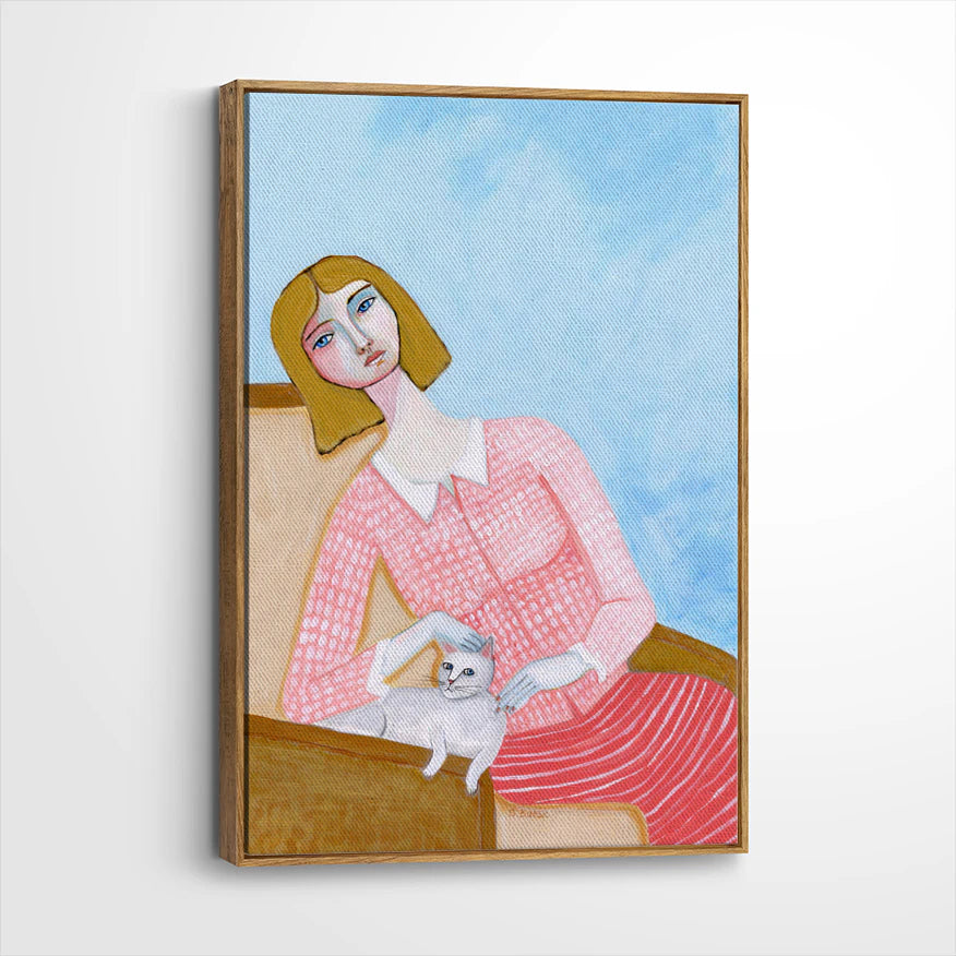 framed-canvas-brown-walnut