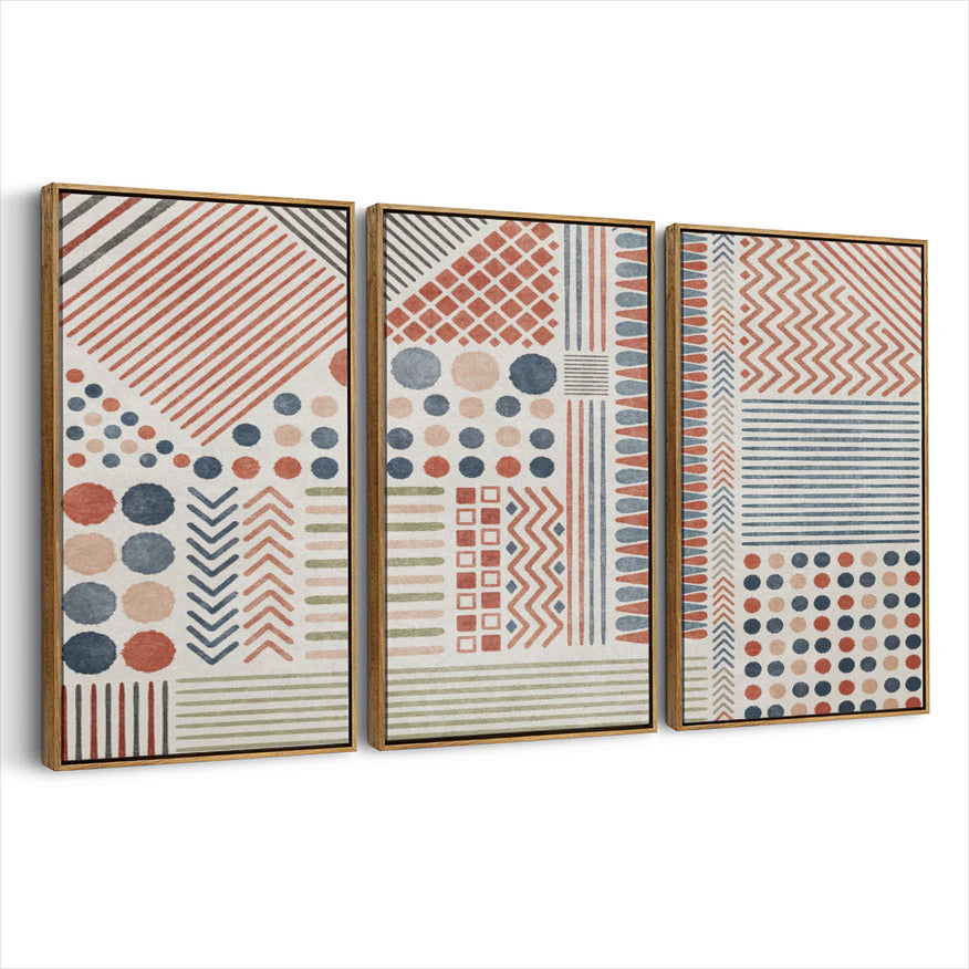 3-framed-canvas-brown-walnut