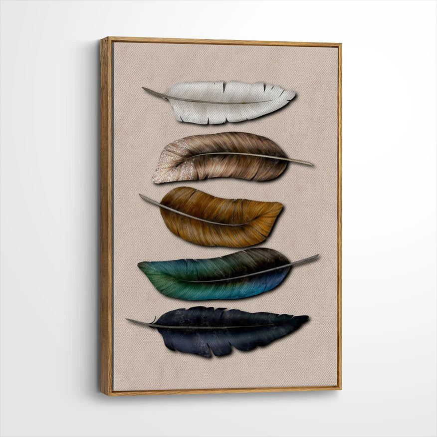 framed-canvas-brown-walnut