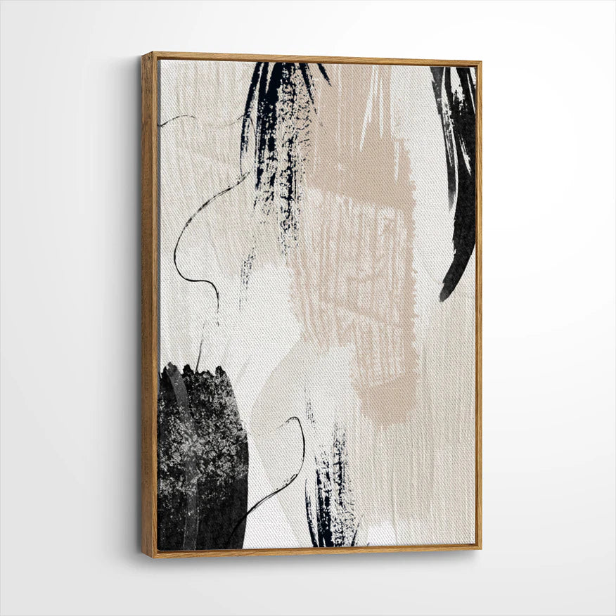 framed-canvas-brown-walnut