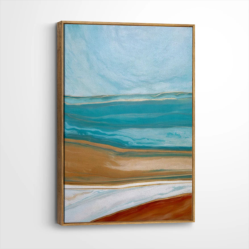 framed-canvas-brown-walnut