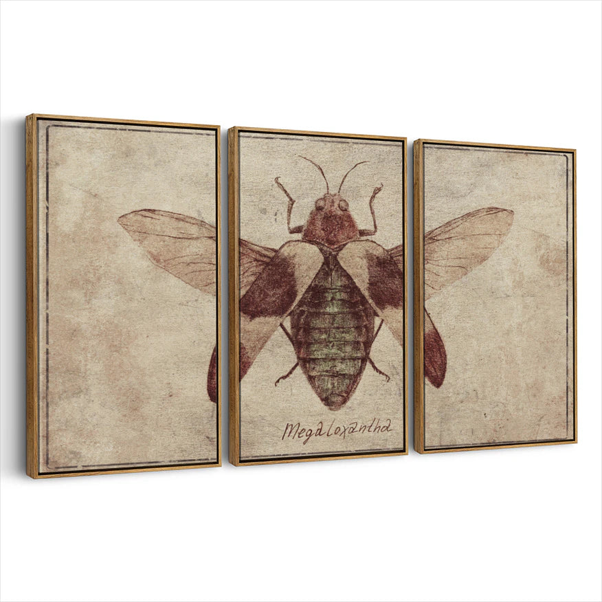 3-framed-canvas-brown-walnut