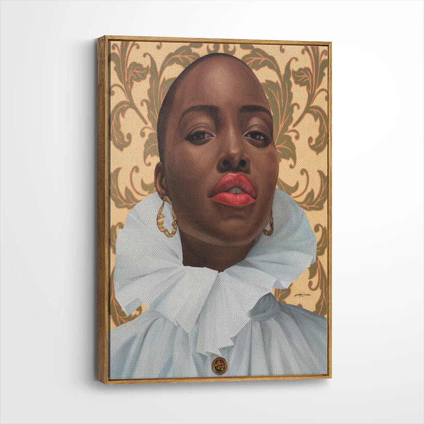 framed-canvas-brown-walnut