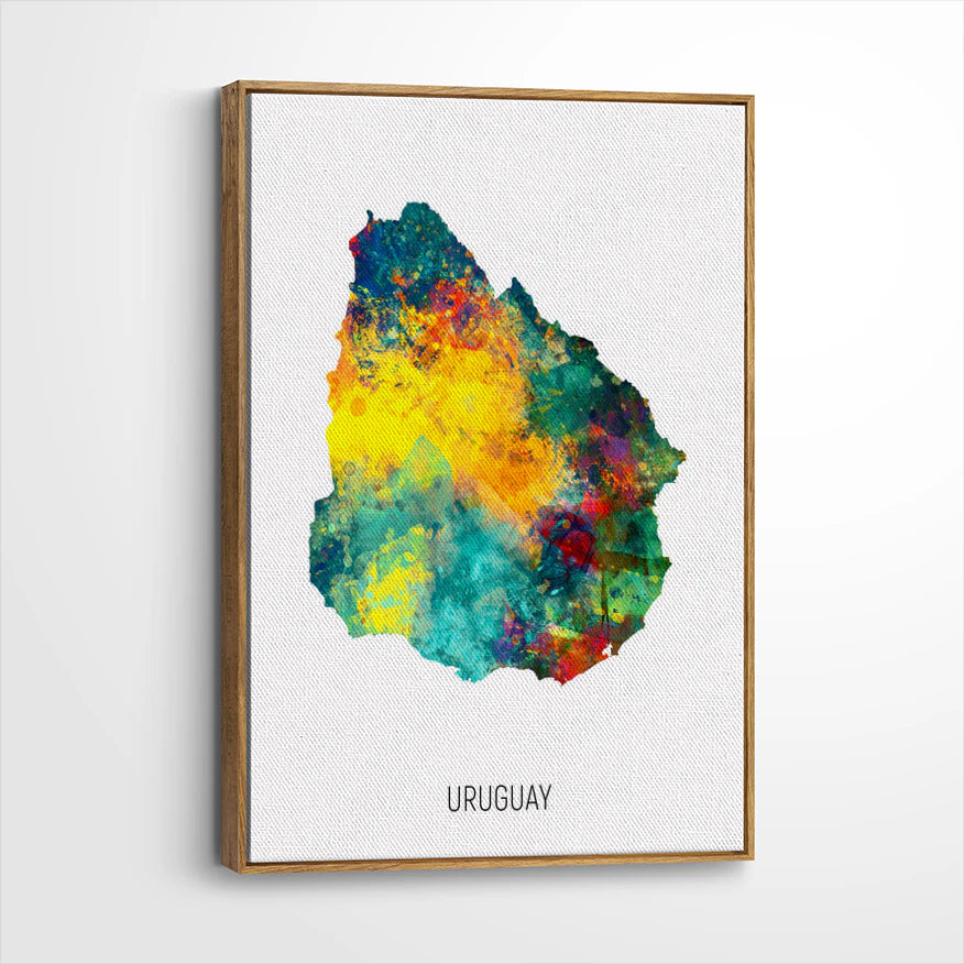 framed-canvas-brown-walnut