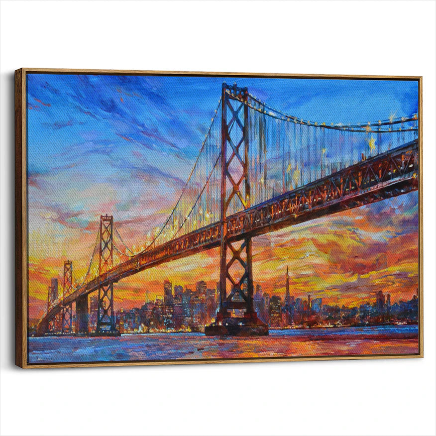 framed-canvas-brown-walnut
