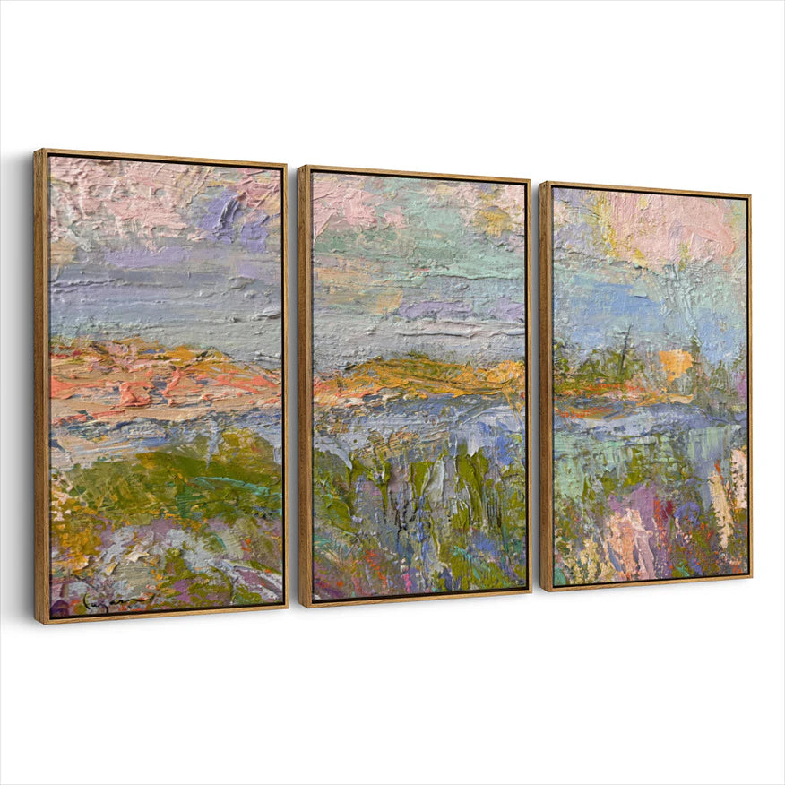 3-framed-canvas-brown-walnut
