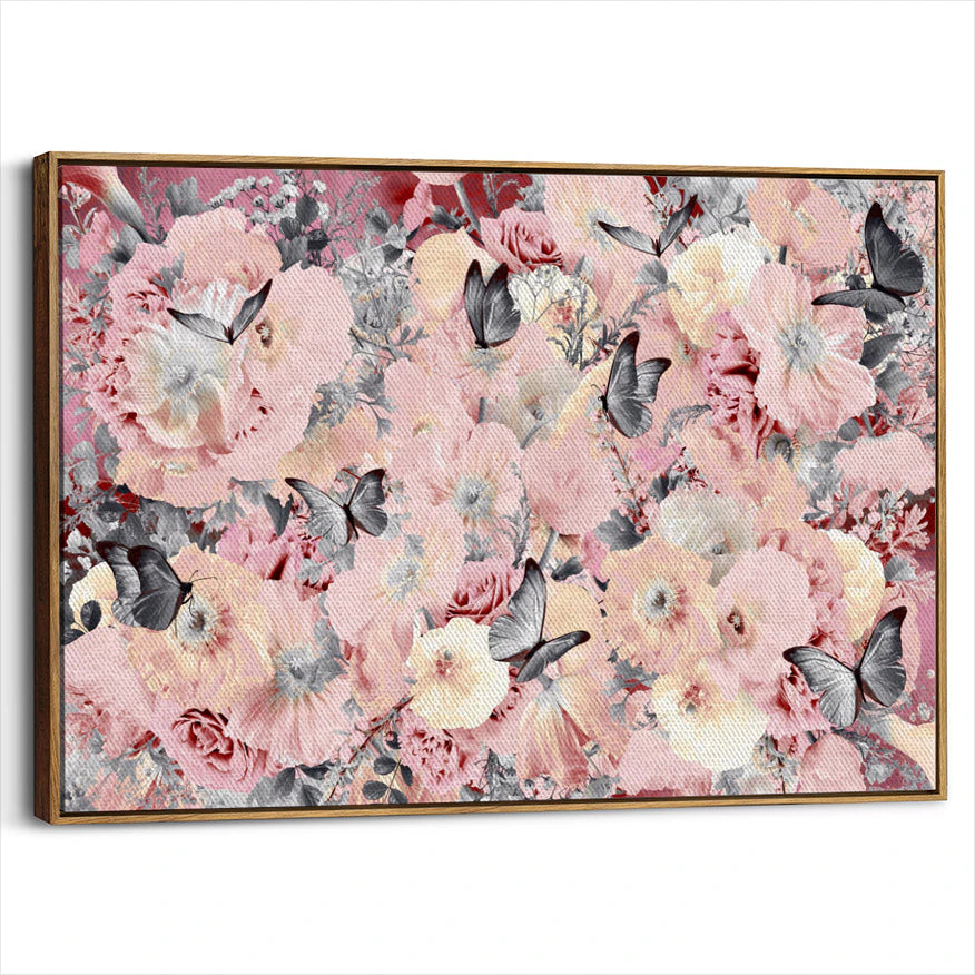 framed-canvas-brown-walnut