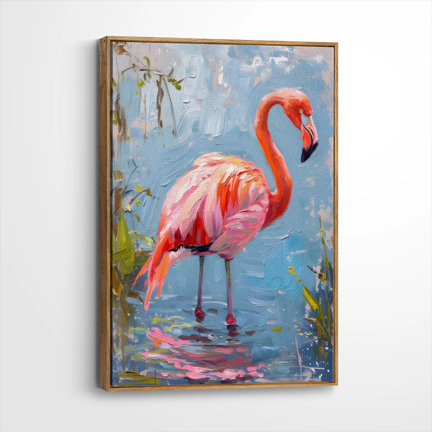 framed-canvas-brown-walnut