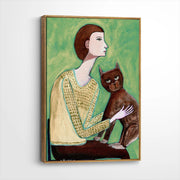 framed-canvas-brown-walnut