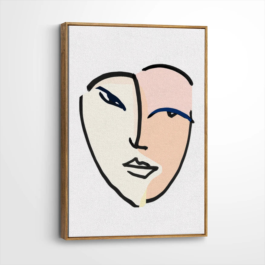 framed-canvas-brown-walnut