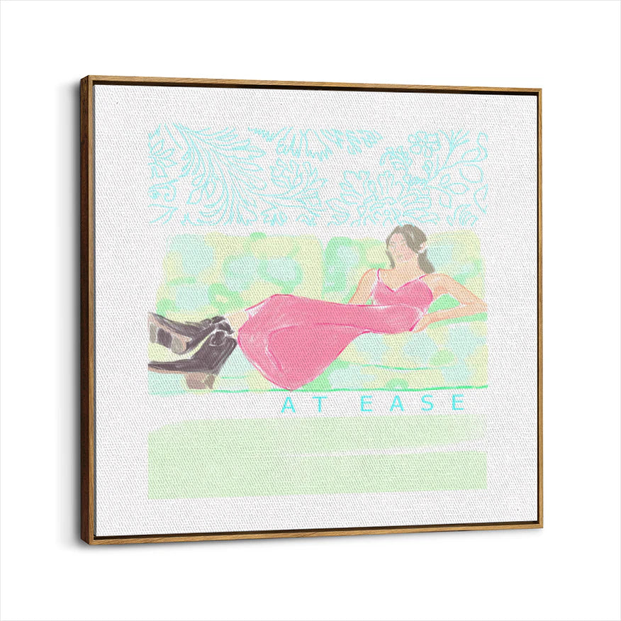 framed-canvas-brown-walnut