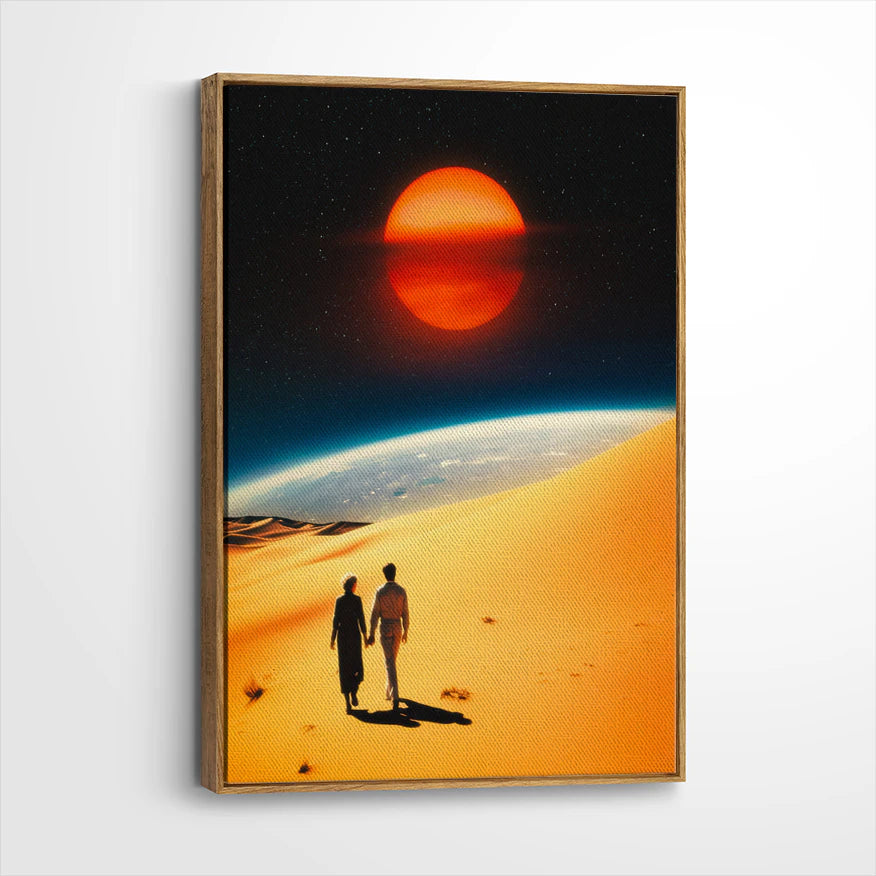 framed-canvas-brown-walnut
