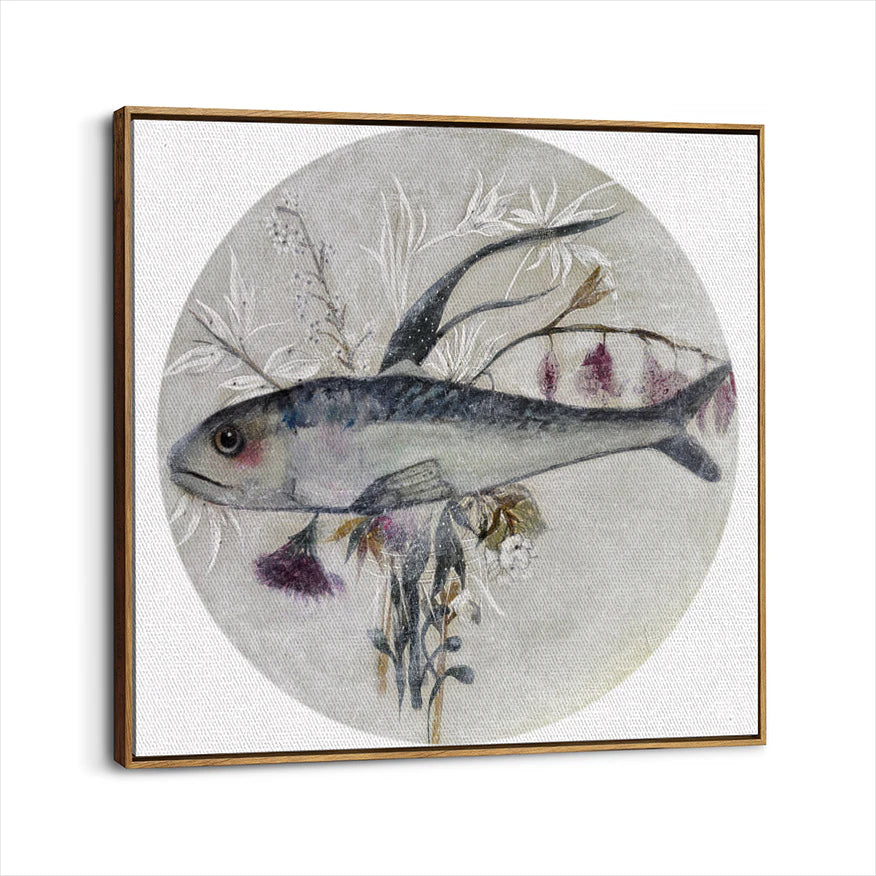 framed-canvas-brown-walnut