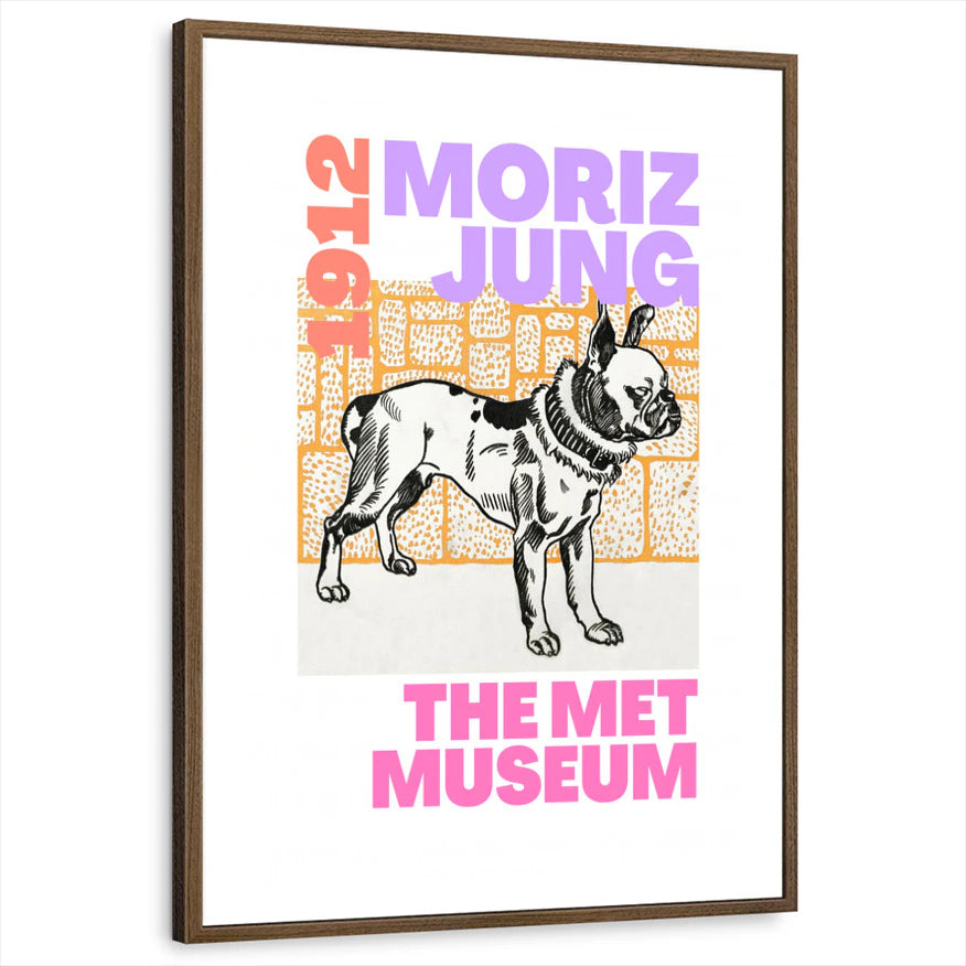 framed-print-brown-walnut-white-border