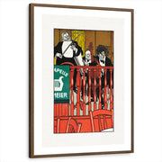 framed-print-brown-walnut-white-border