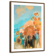 framed-print-brown-walnut-white-border
