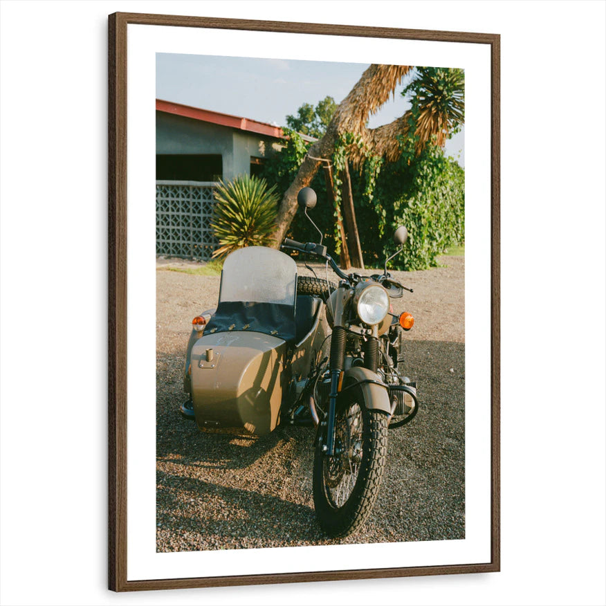 framed-print-brown-walnut-white-border