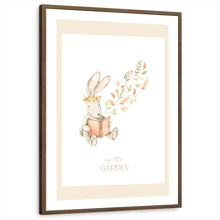 framed-print-brown-walnut-white-border