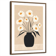 framed-print-brown-walnut-white-border