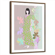 framed-print-brown-walnut-white-border