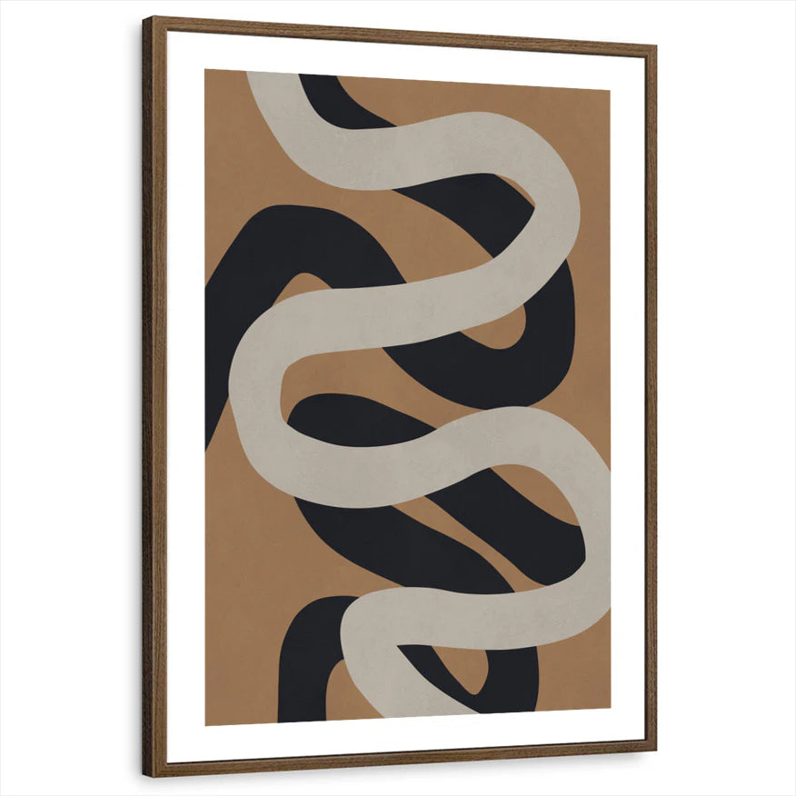 framed-print-brown-walnut-white-border