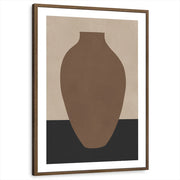 framed-print-brown-walnut-white-border