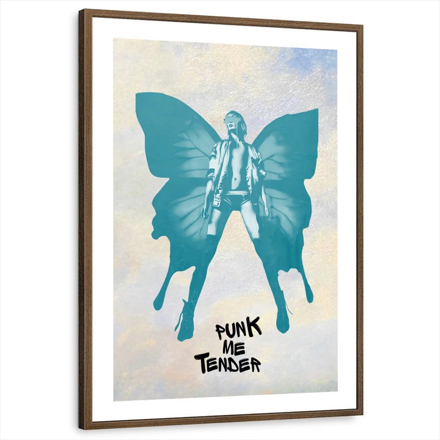 framed-print-brown-walnut-white-border