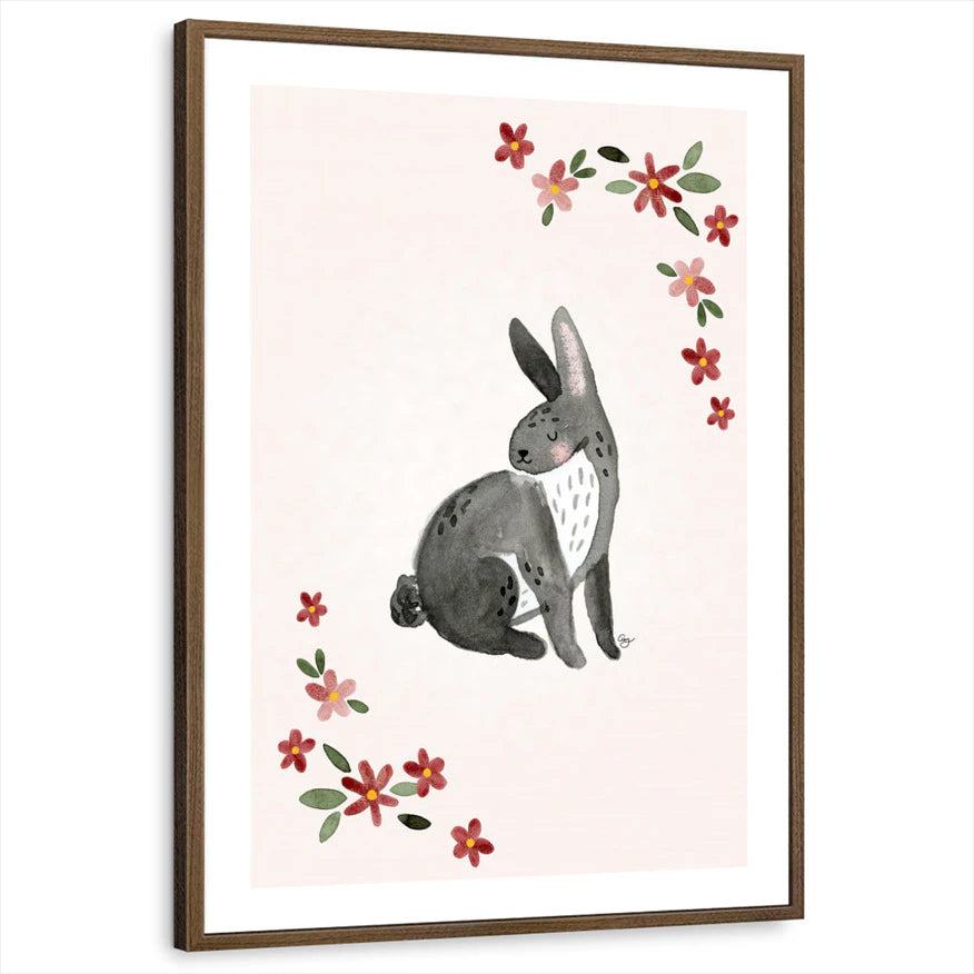 framed-print-brown-walnut-white-border