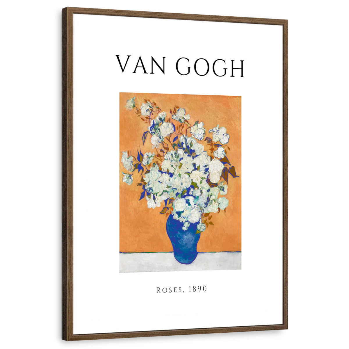 framed-print-brown-walnut-white-border