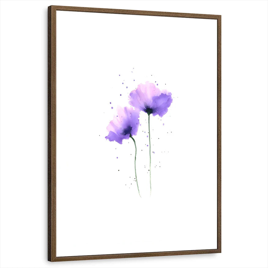 framed-print-brown-walnut-white-border