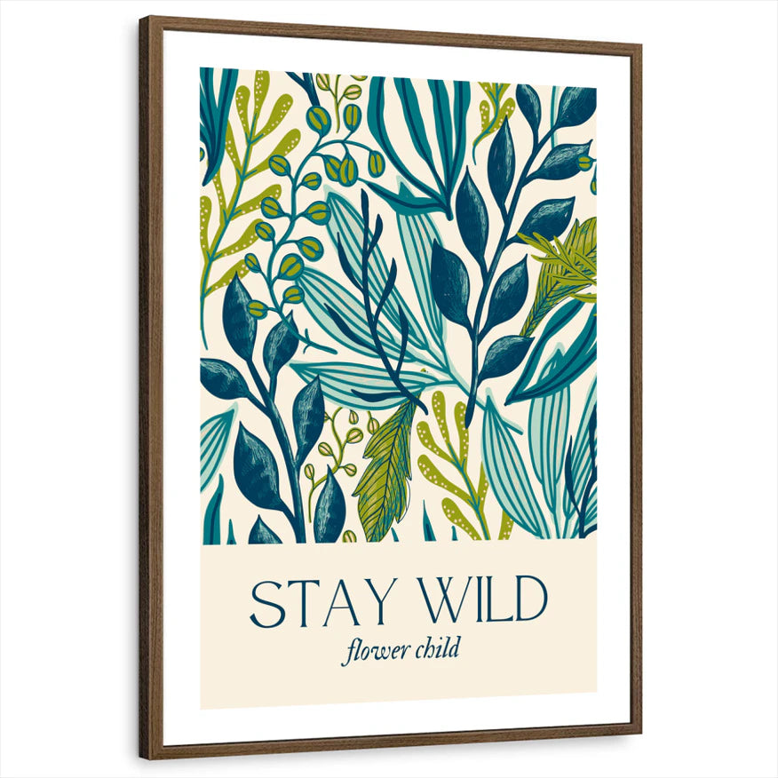 framed-print-brown-walnut-white-border