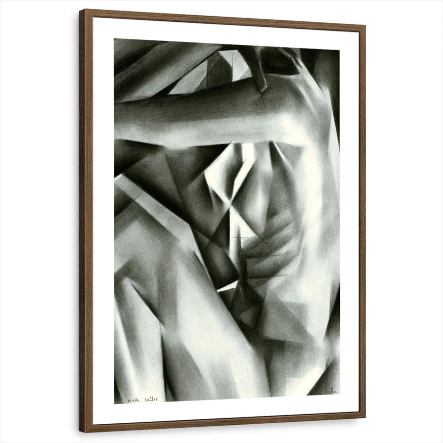 framed-print-brown-walnut-white-border