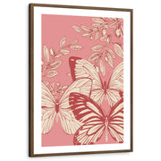 framed-print-brown-walnut-white-border