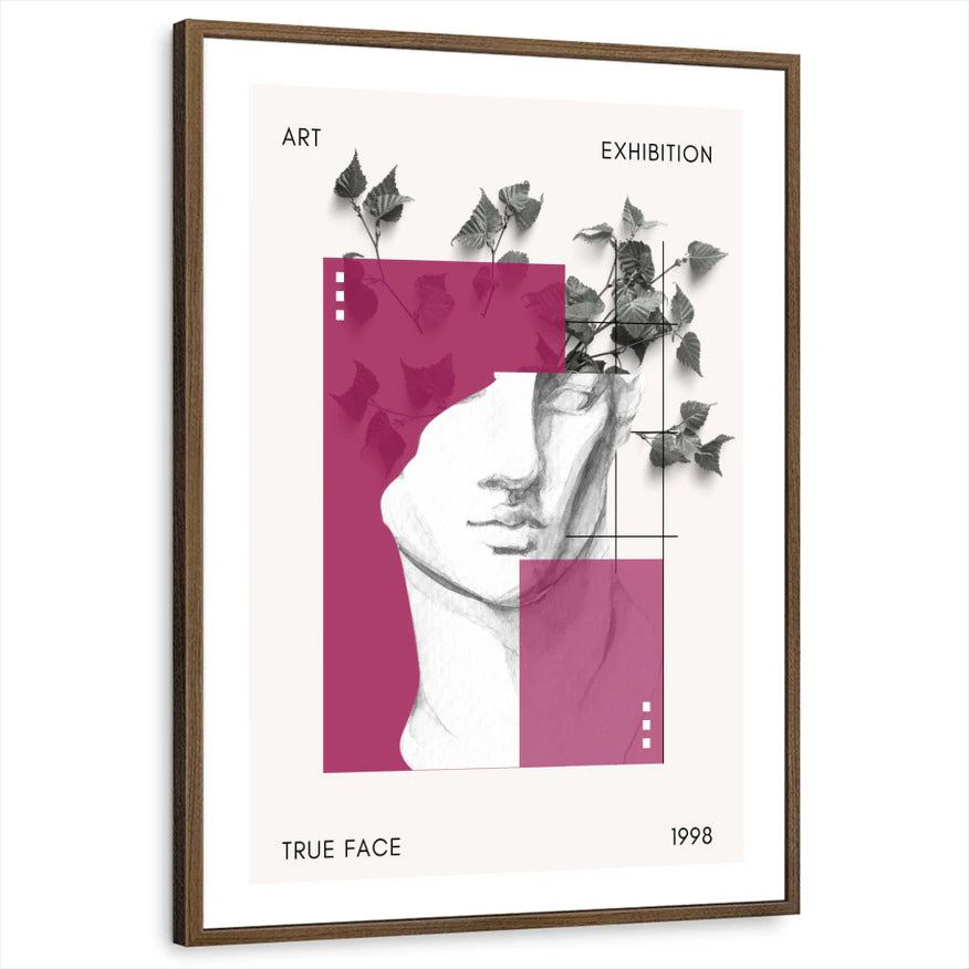 framed-print-brown-walnut-white-border