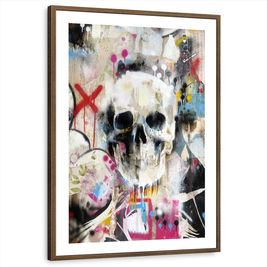 framed-print-brown-walnut-white-border