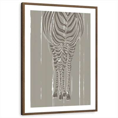 framed-print-brown-walnut-white-border