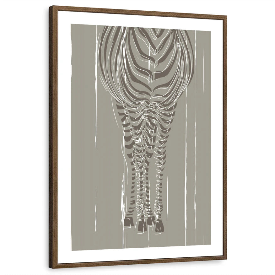 framed-print-brown-walnut-white-border