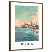 framed-print-brown-walnut-white-border