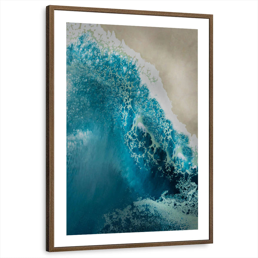 framed-print-brown-walnut-white-border