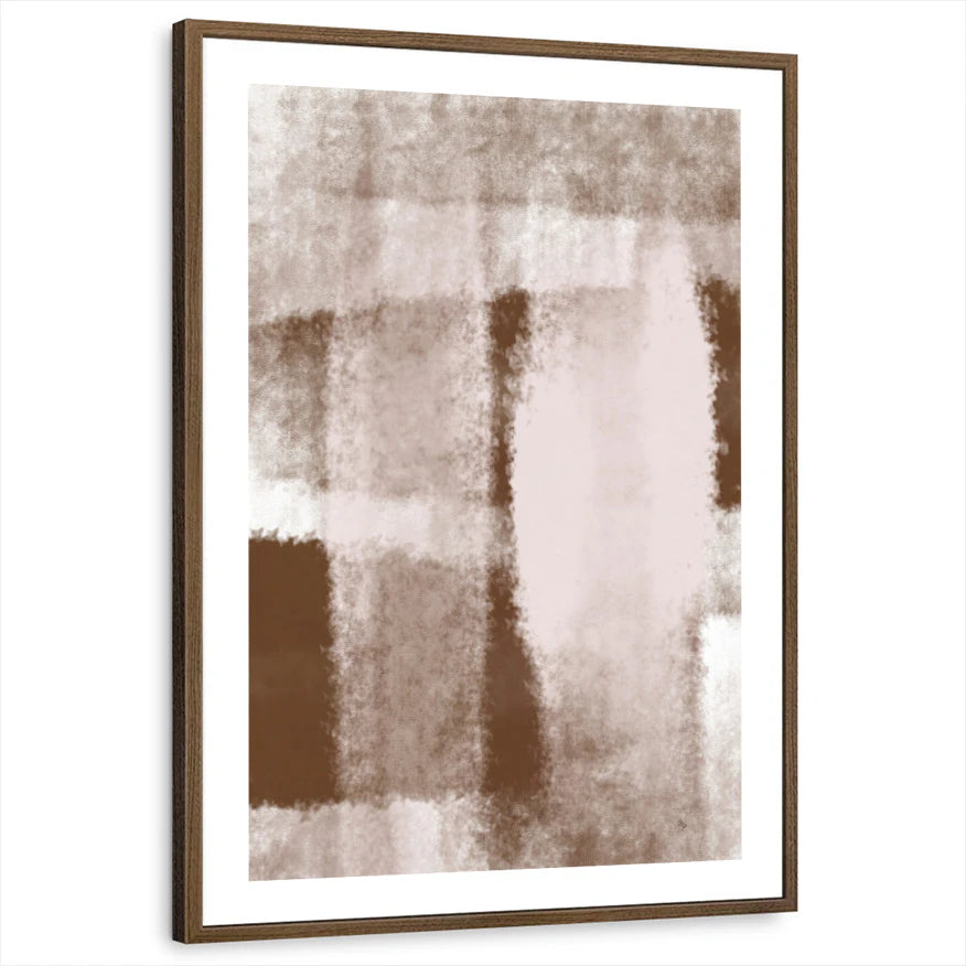 framed-print-brown-walnut-white-border